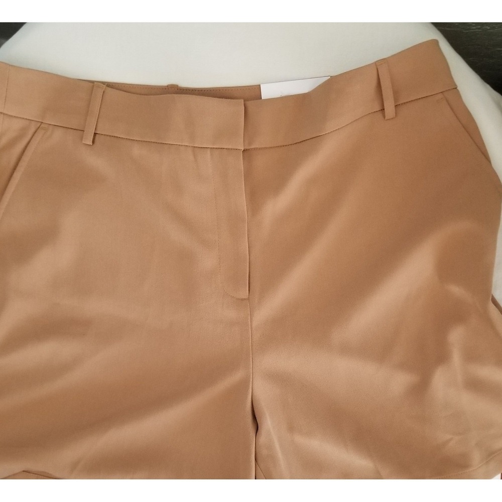 Lane Bryant Shorts The Perfect Drape NWT Mid Rise Brown Plus Sz 18 NEW